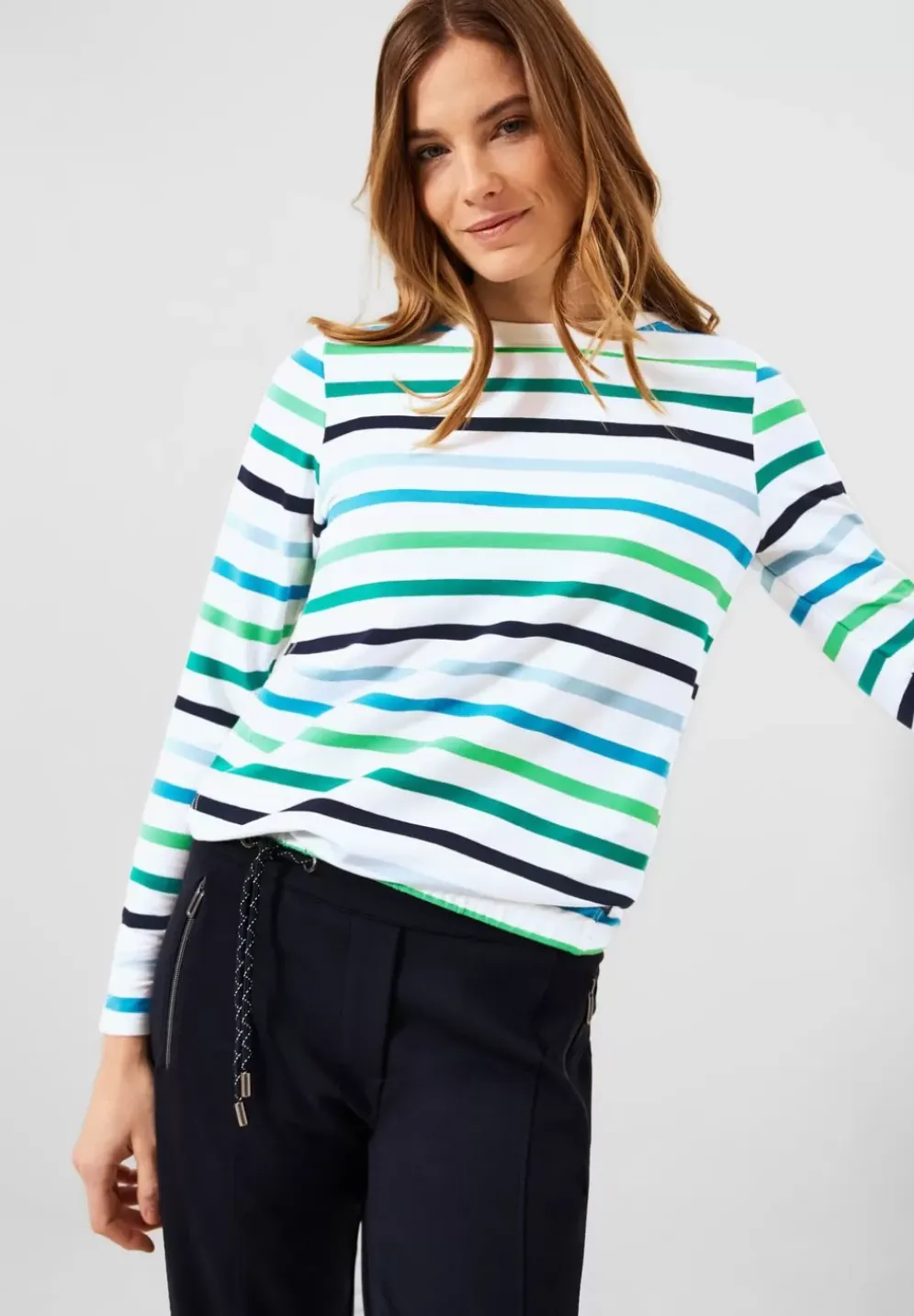 Multicolor Streifen Shirt