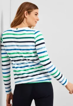 Multicolor Streifen Shirt