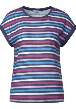 Multicolor Streifen T-Shirt