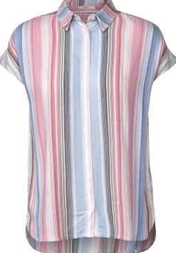 Multicolor Streifenbluse