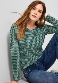 Multicolor Struktur Shirt