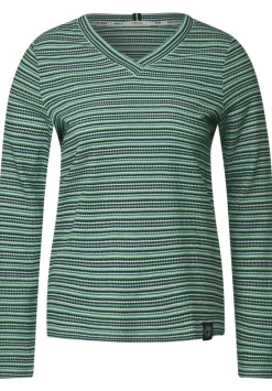 Multicolor Struktur Shirt