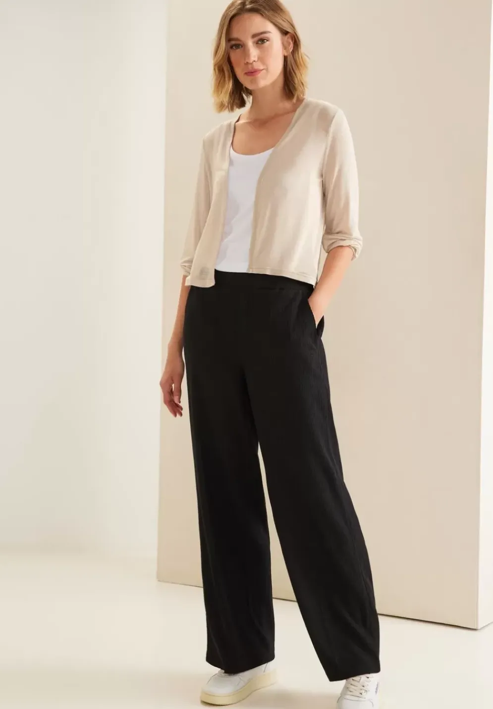 Offene Shirtjacke