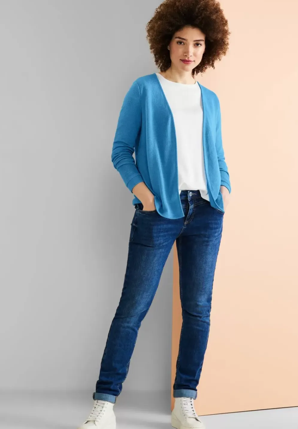 Offene Shirtjacke
