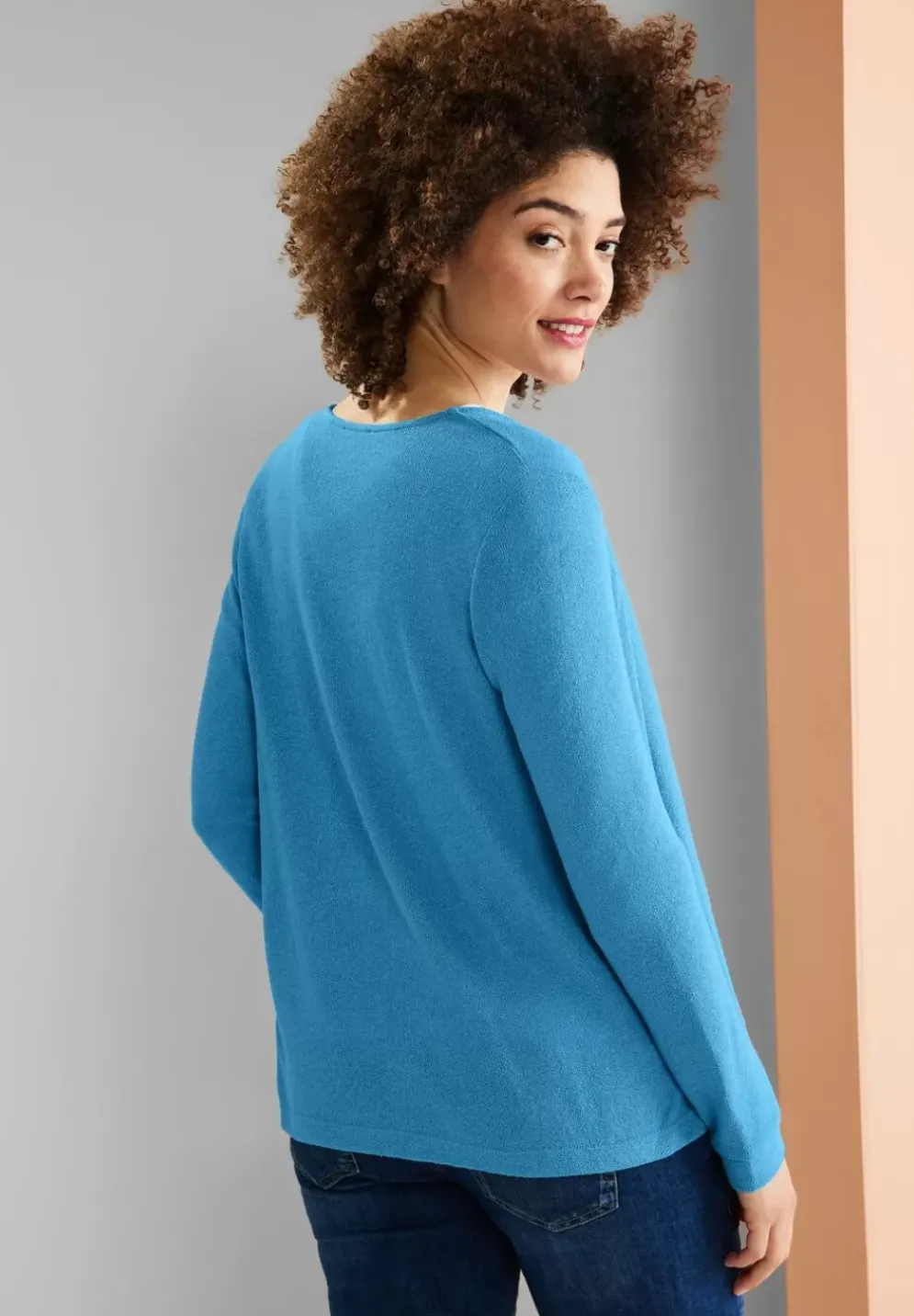 Offene Shirtjacke