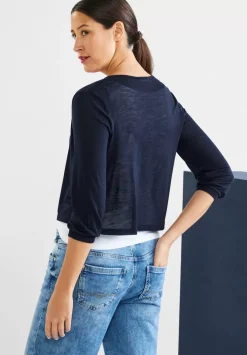 Offene Shirtjacke