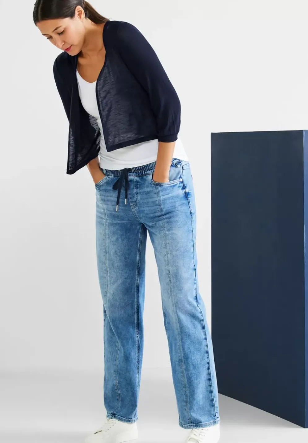 Offene Shirtjacke