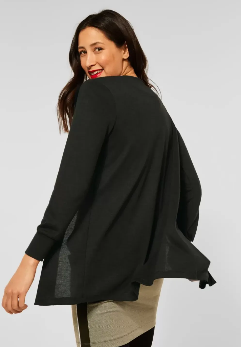 Offene Shirtjacke