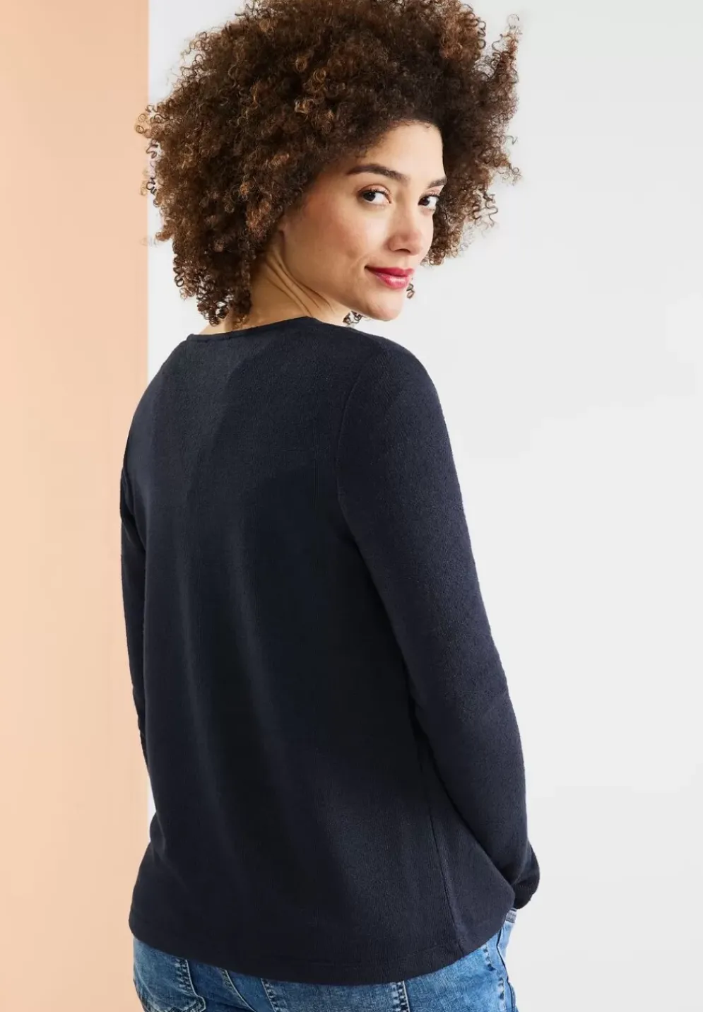 Offene Shirtjacke