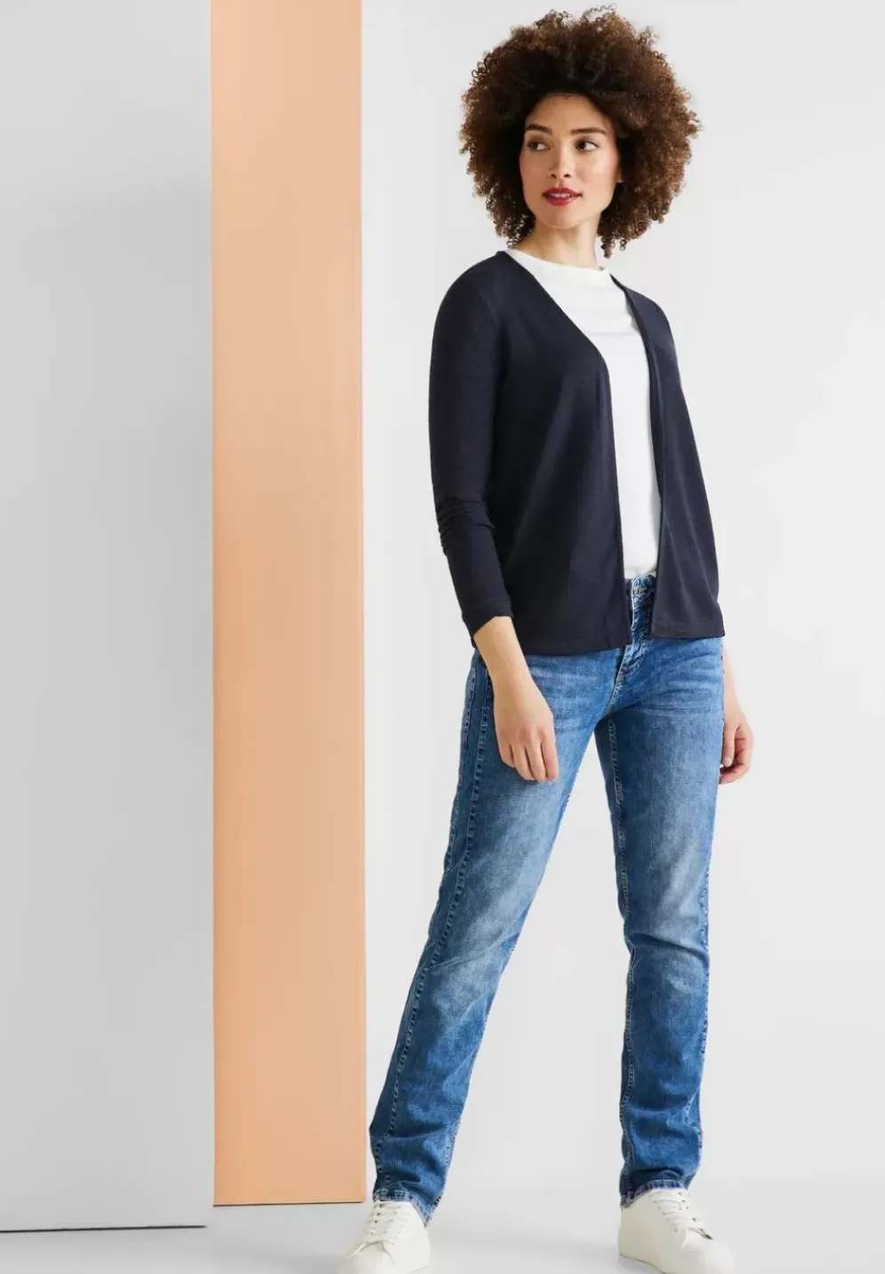 Offene Shirtjacke