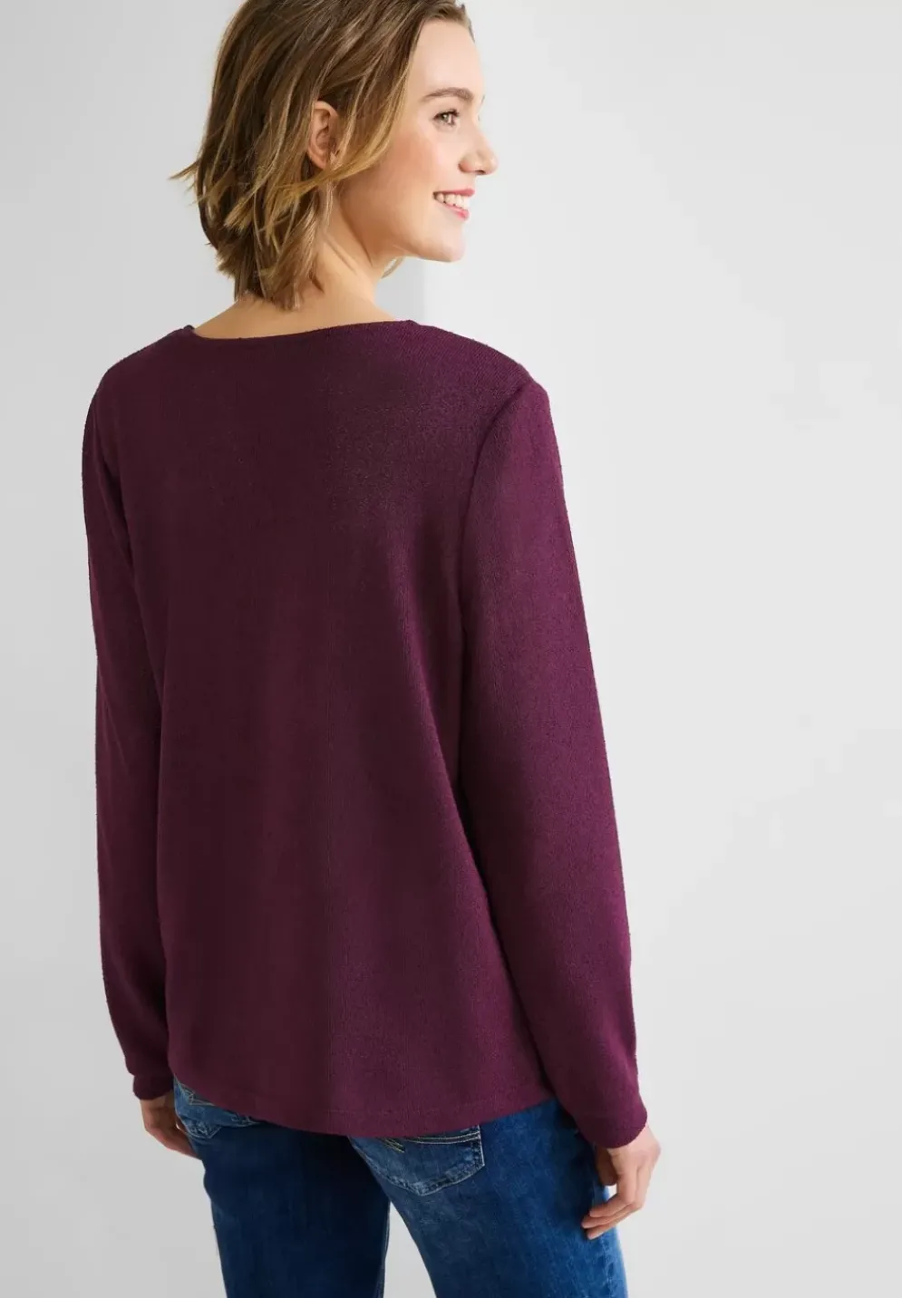 Offene Shirtjacke