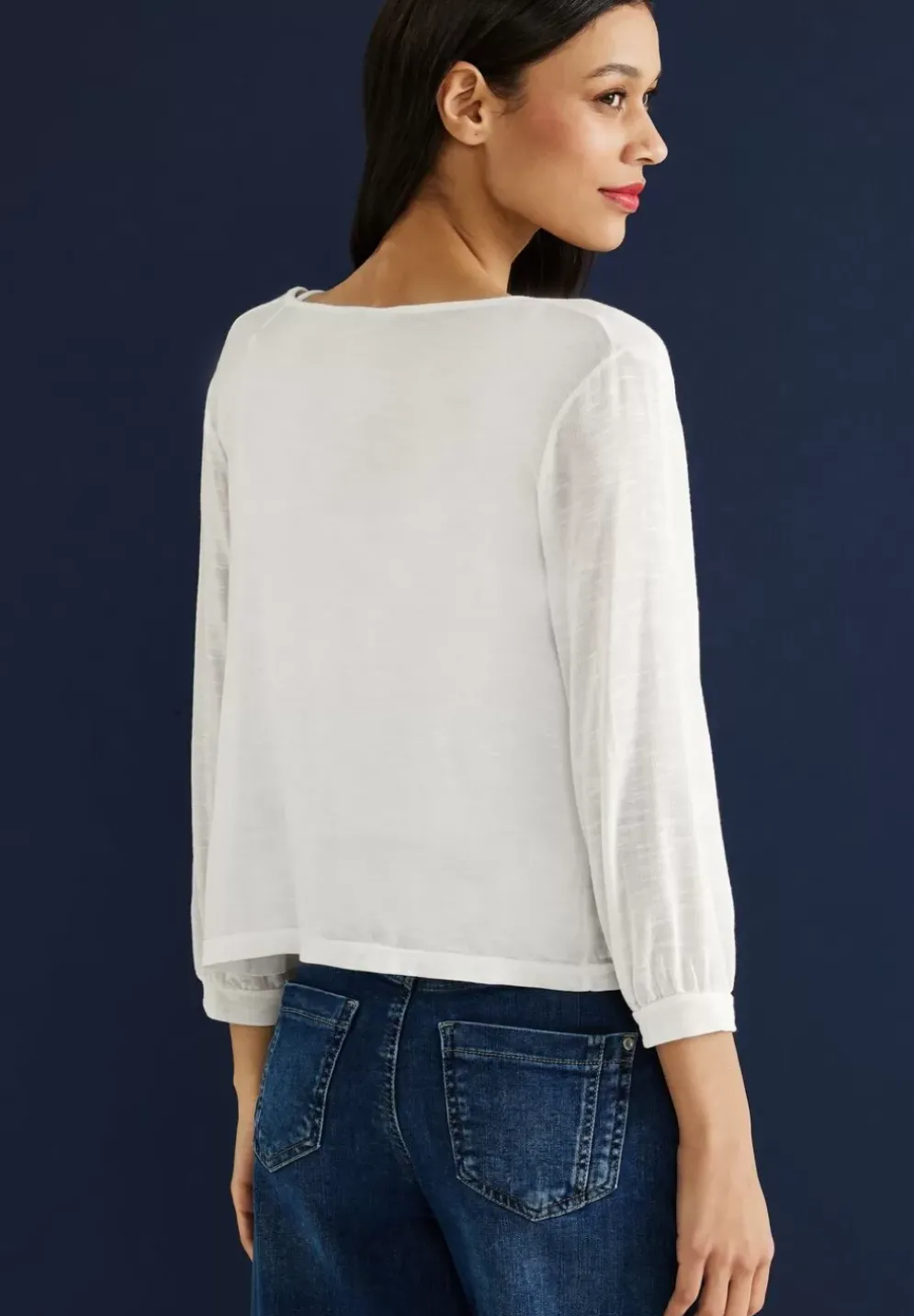 Offene Shirtjacke