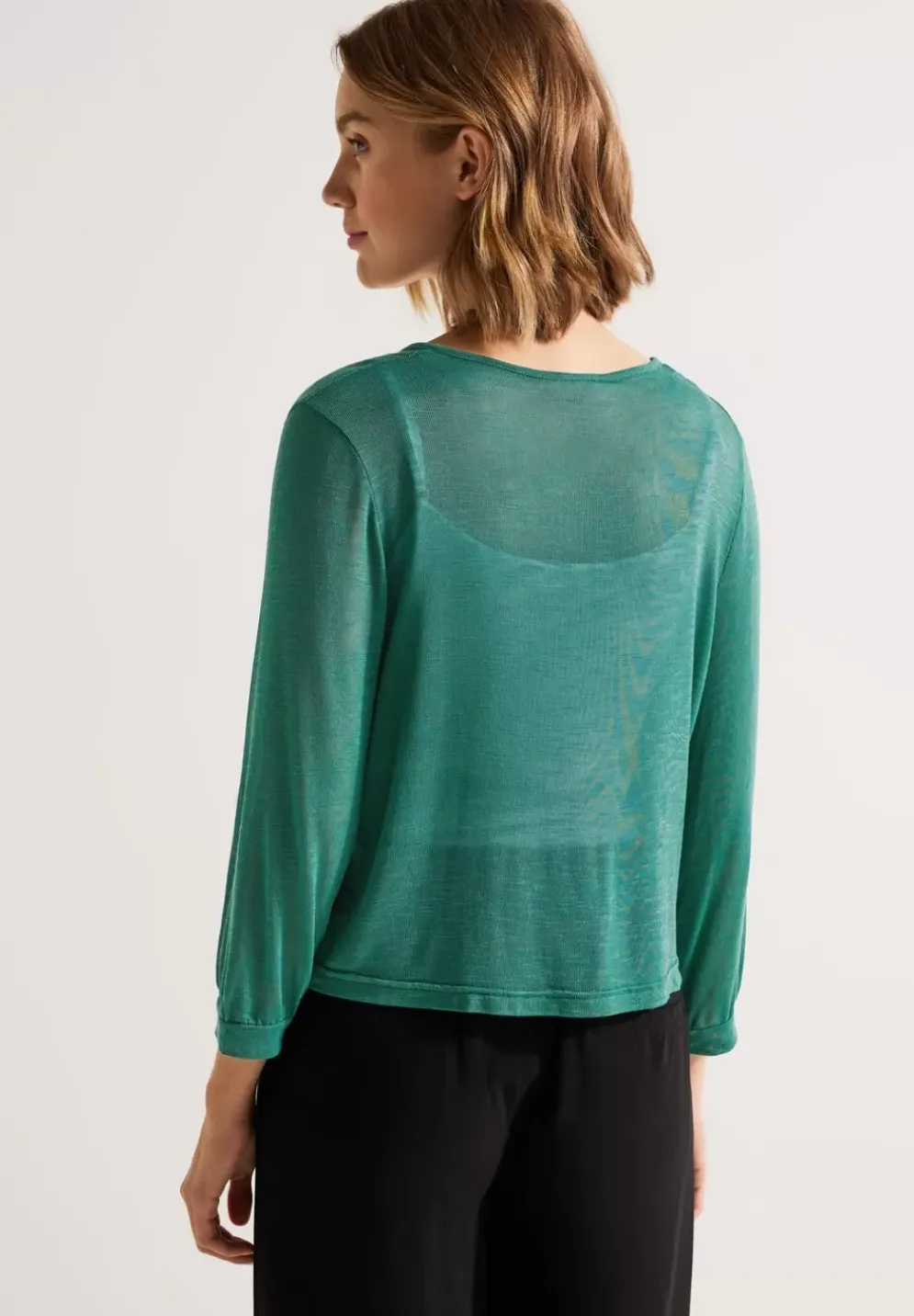 Offene Shirtjacke