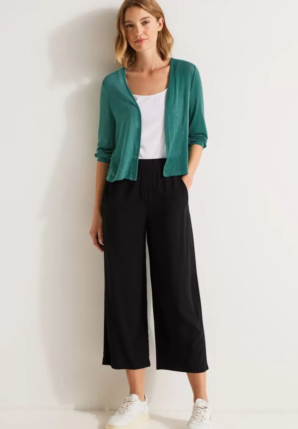 Offene Shirtjacke