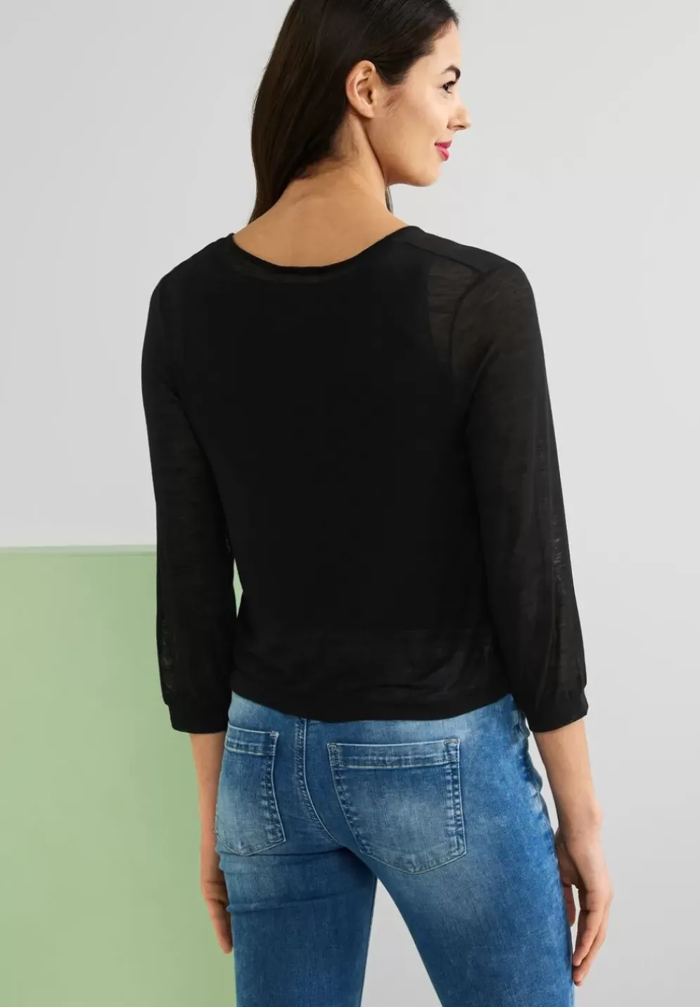 Offene Shirtjacke