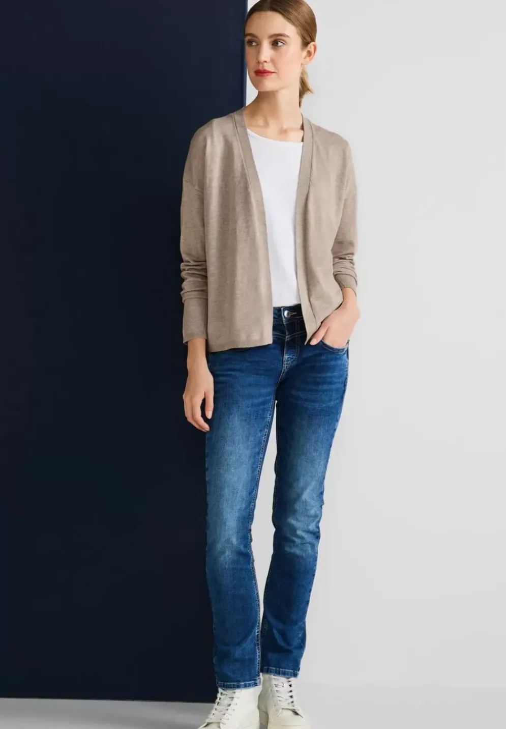 Offener Cardigan