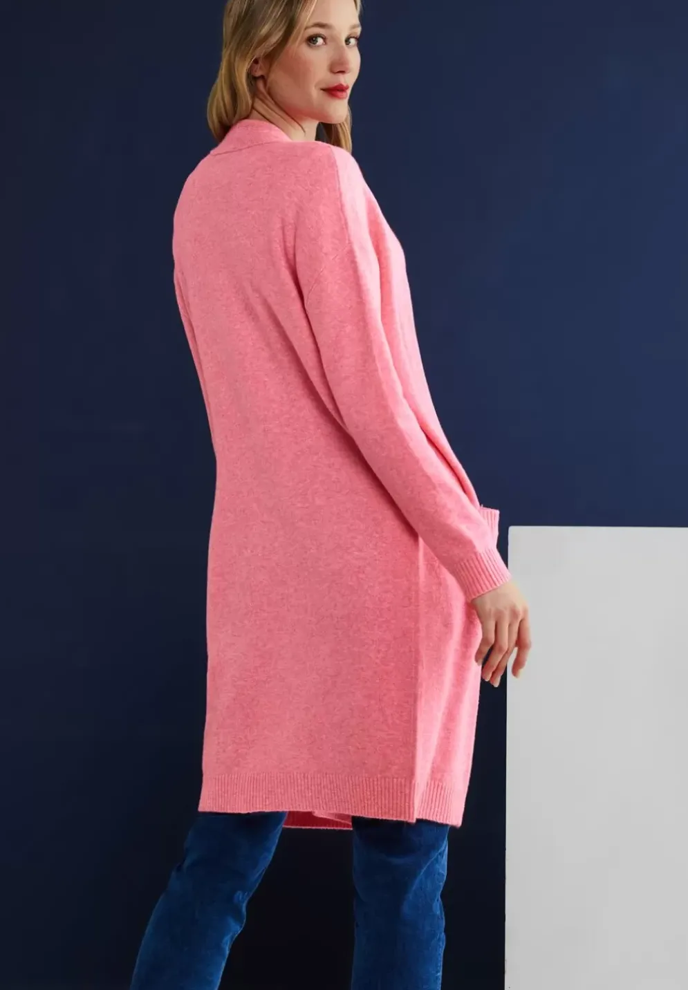 Offener Long Cardigan