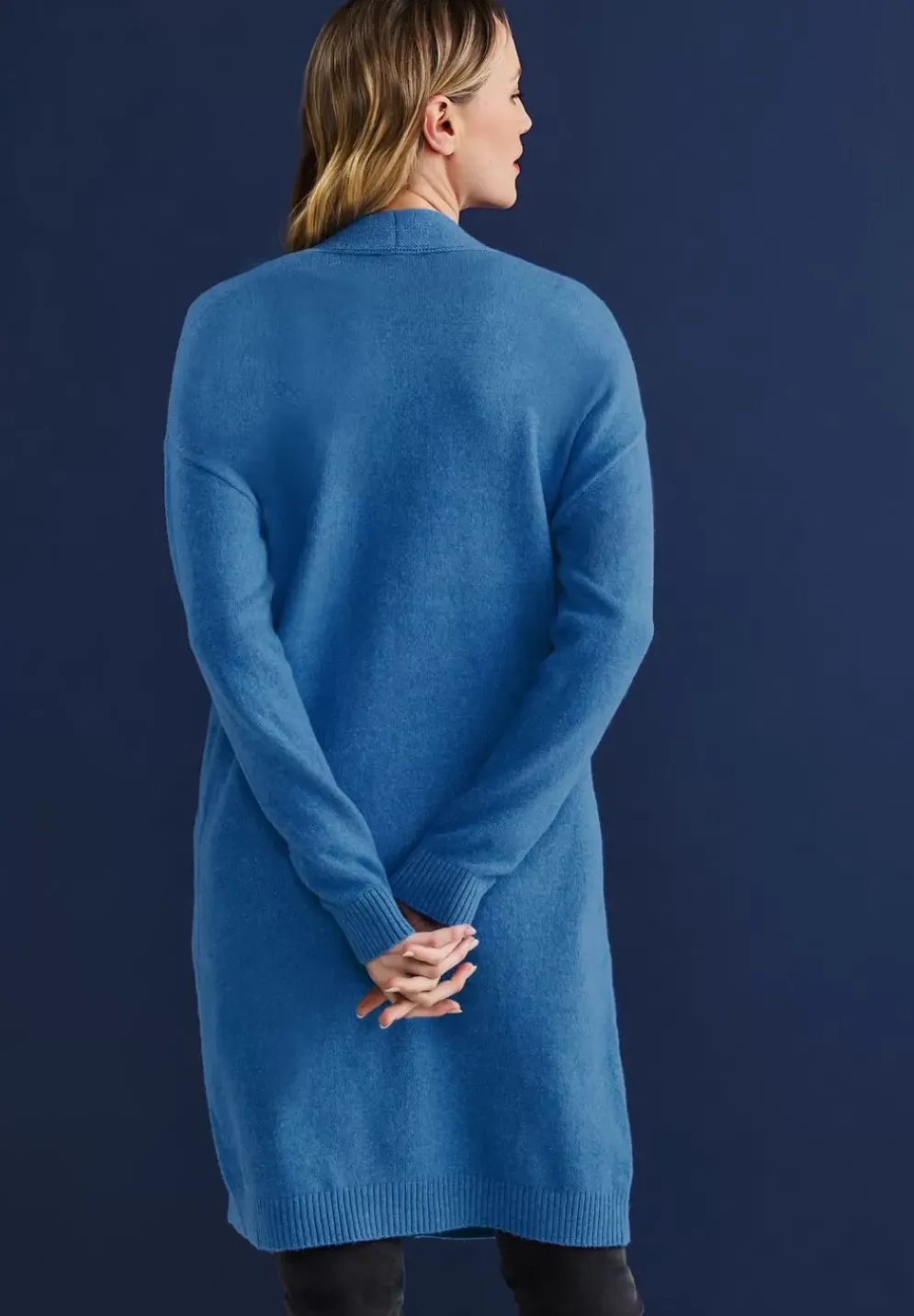 Offener Long Cardigan