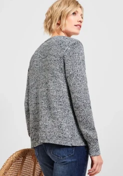 Offener Strickcardigan
