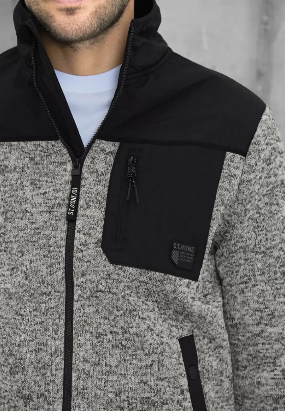 Outdoor Strickjacke