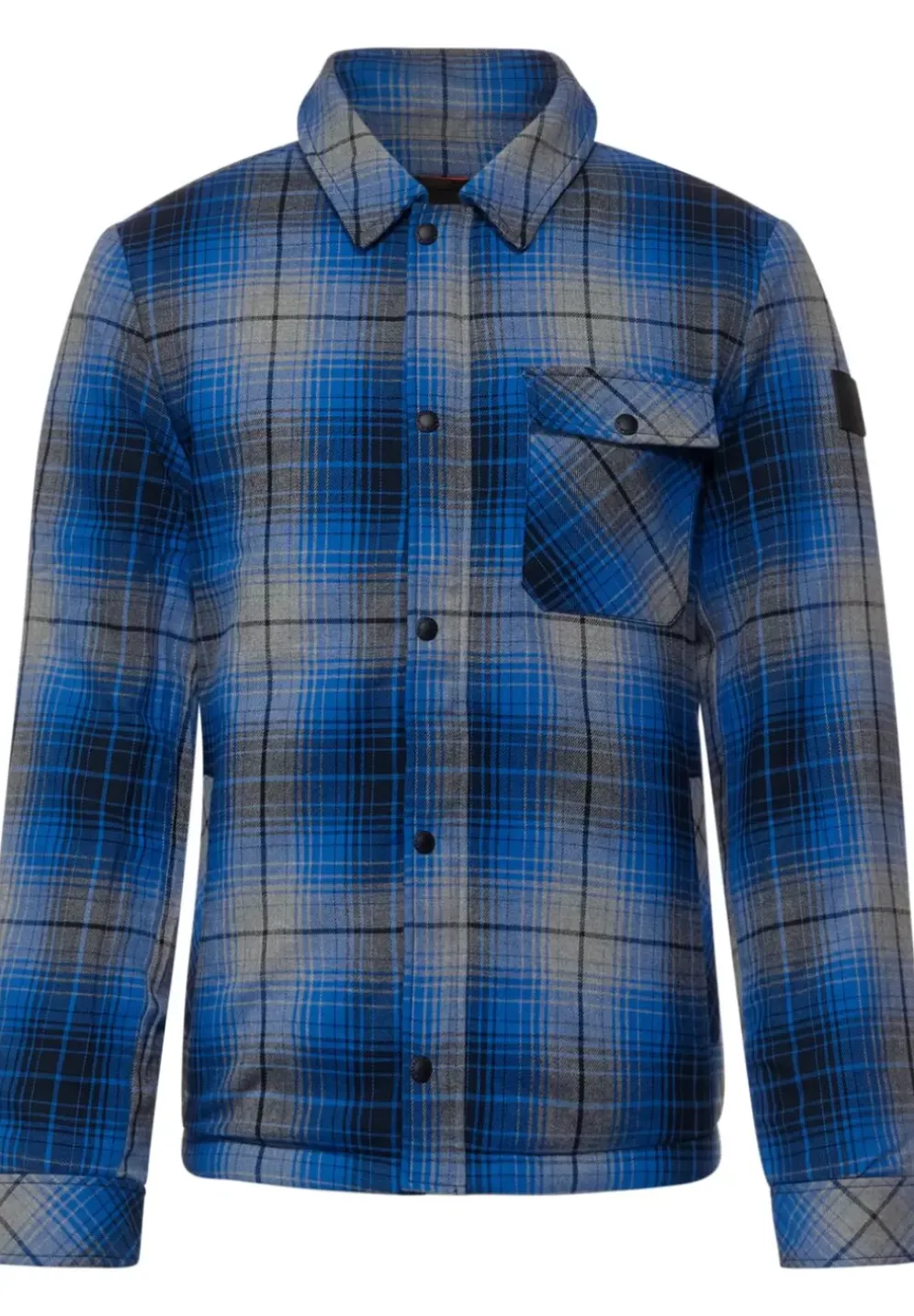 Overshirt Mit Karodessin