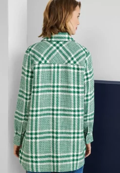 Overshirt Mit Karomuster
