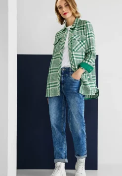 Overshirt Mit Karomuster