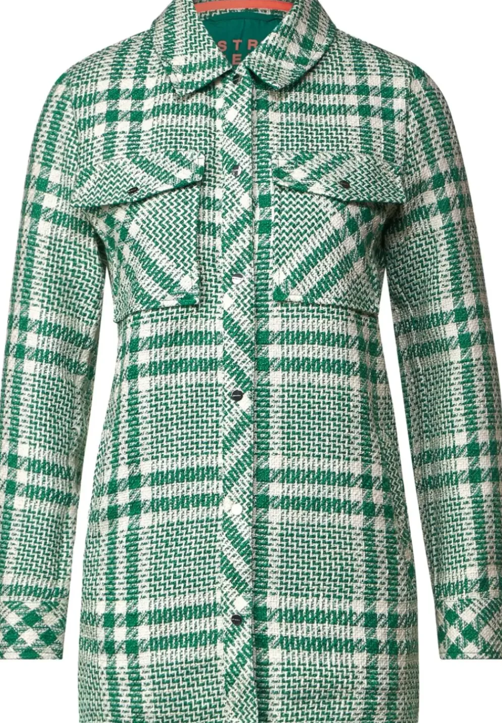 Overshirt Mit Karomuster