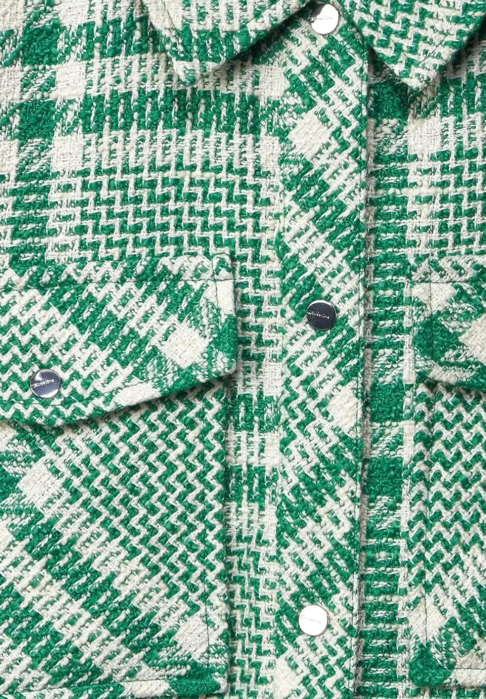 Overshirt Mit Karomuster