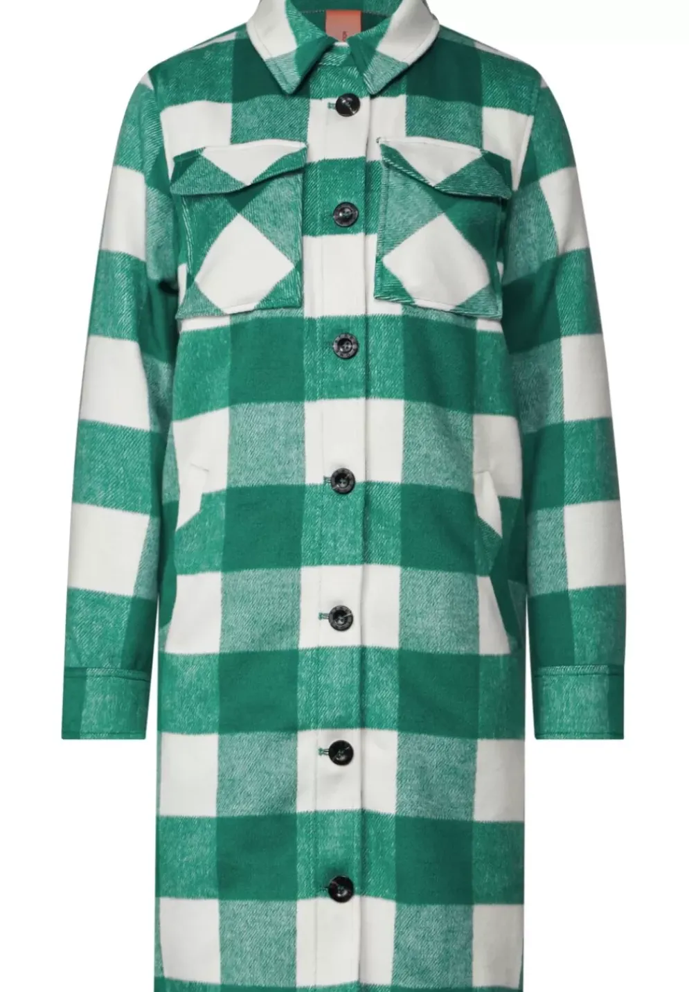 Overshirt Mit Karomuster