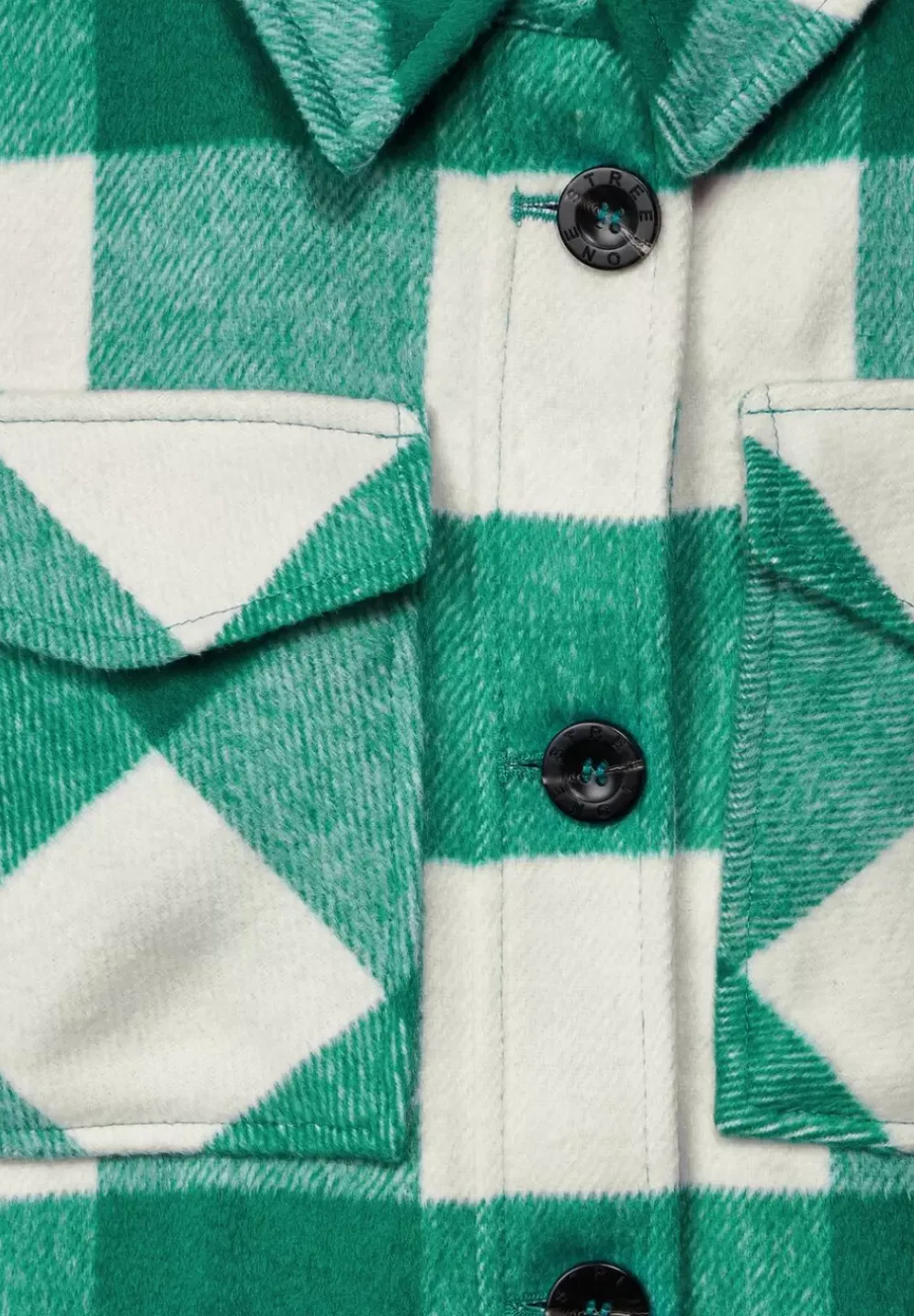 Overshirt Mit Karomuster