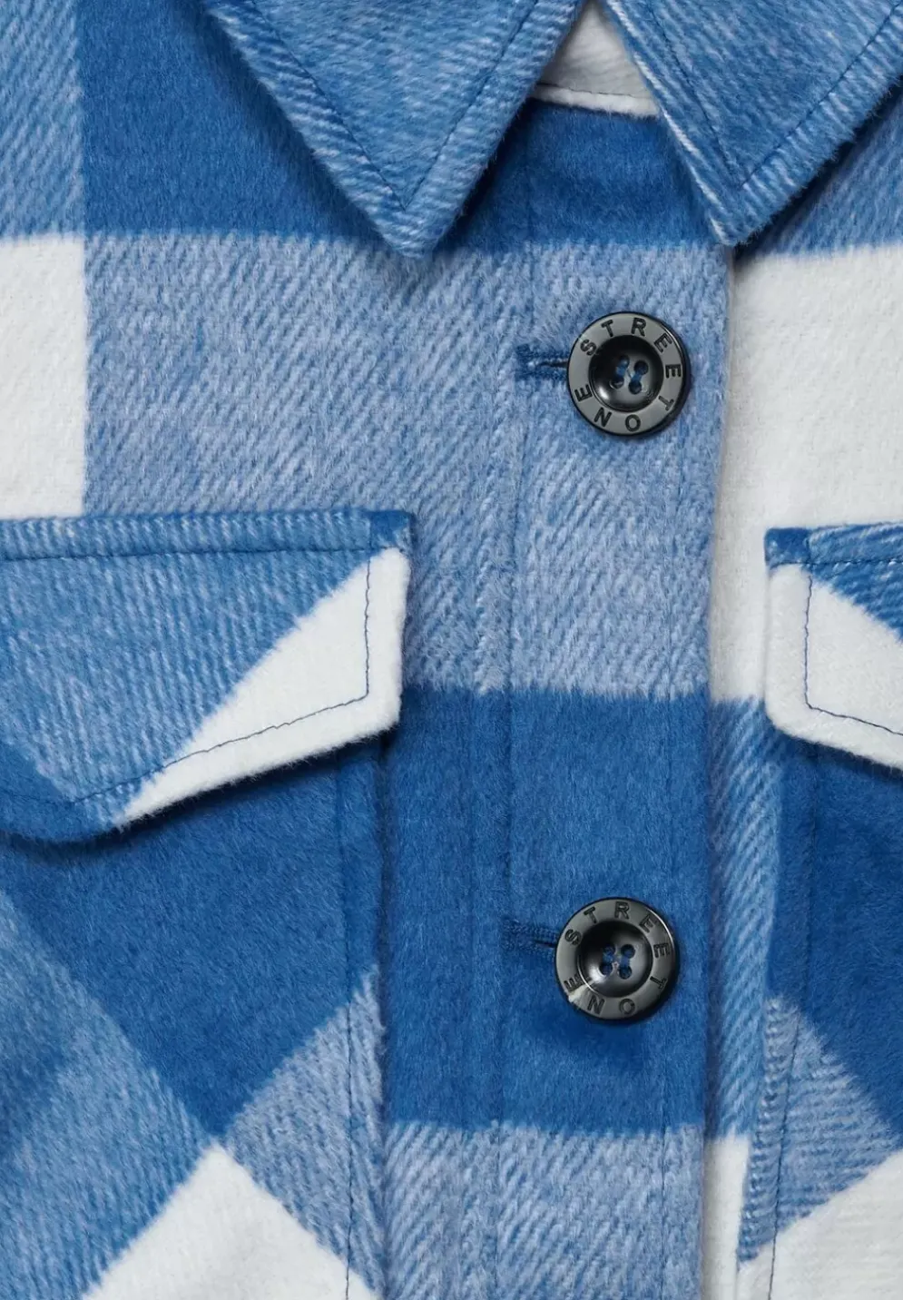 Overshirt Mit Karomuster