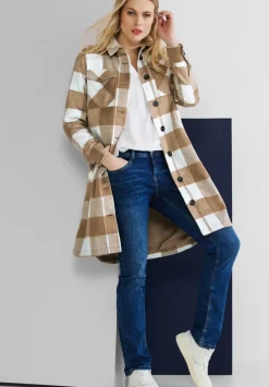 Overshirt Mit Karomuster