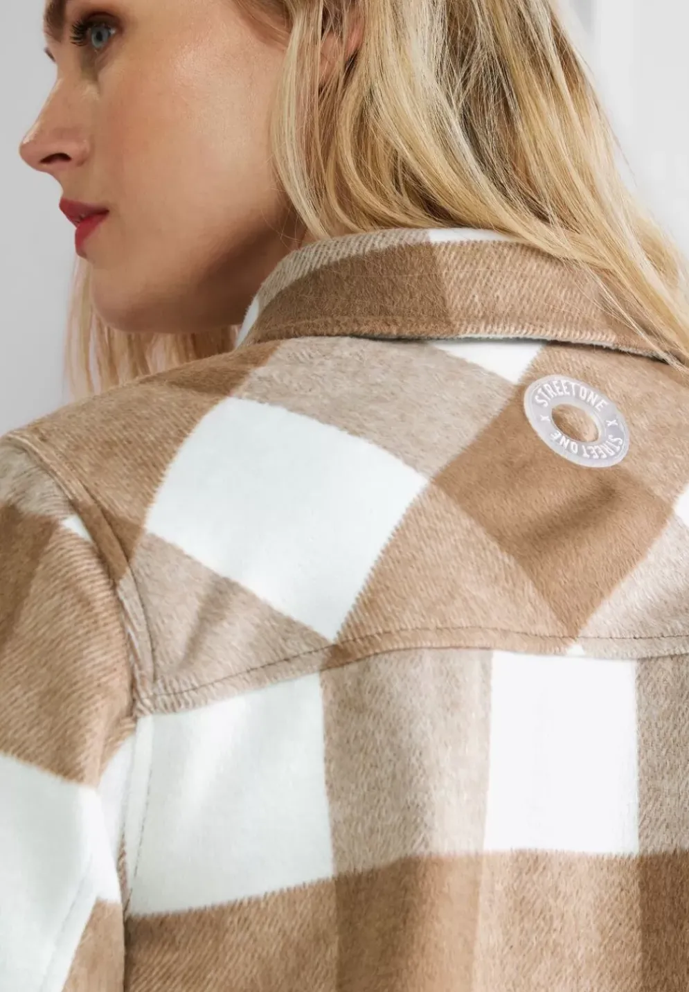 Overshirt Mit Karomuster
