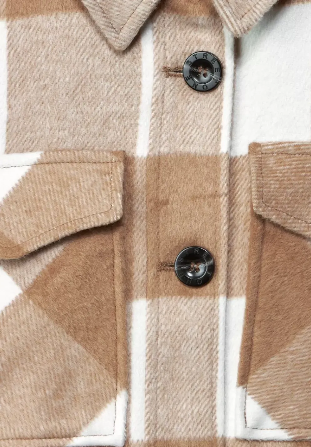 Overshirt Mit Karomuster