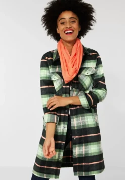 Overshirt Mit Karomuster