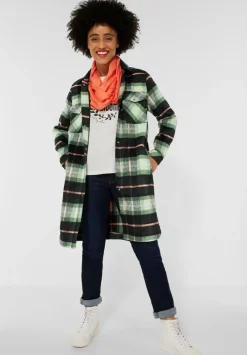 Overshirt Mit Karomuster