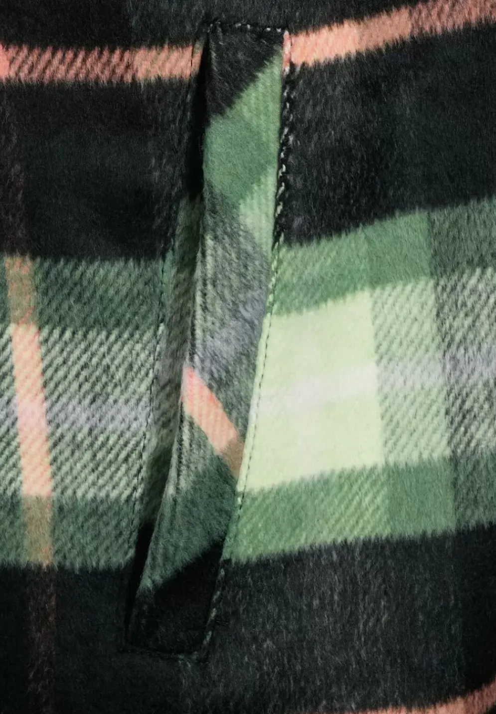 Overshirt Mit Karomuster