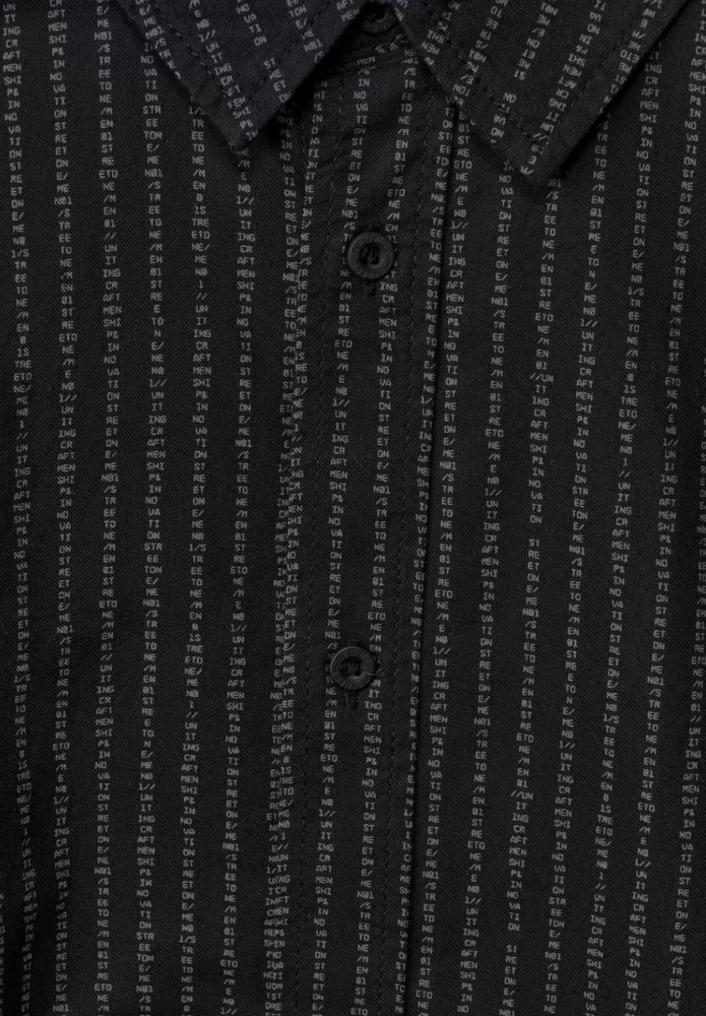 Oxfordhemd Mit Wordingprint