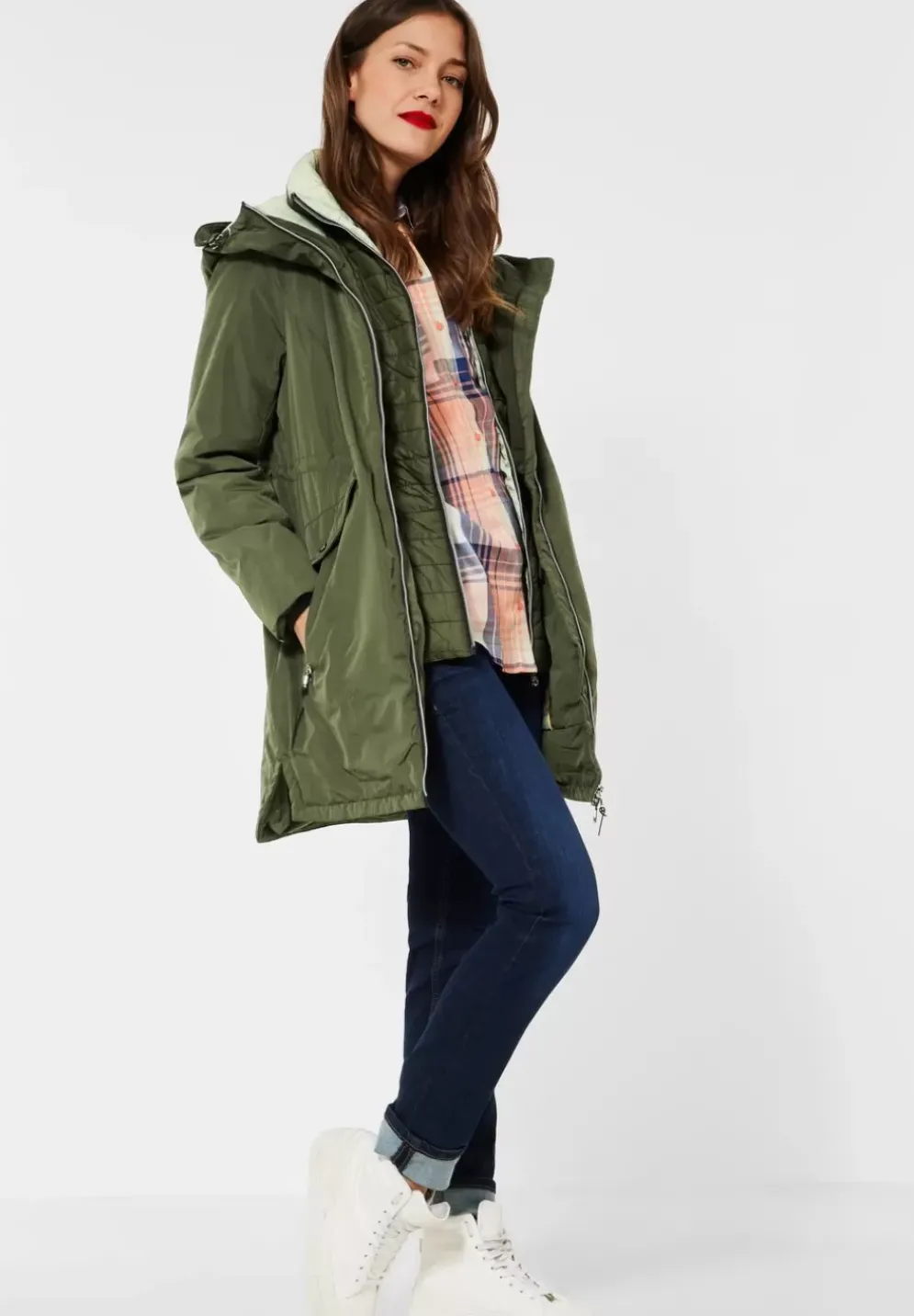 Parka Mit 2-Wege Zipper