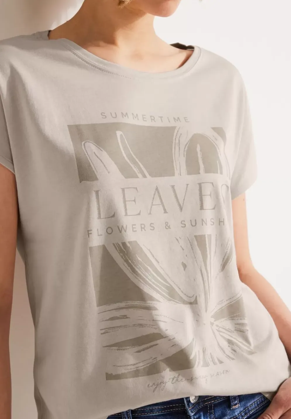 Partprint T-Shirt