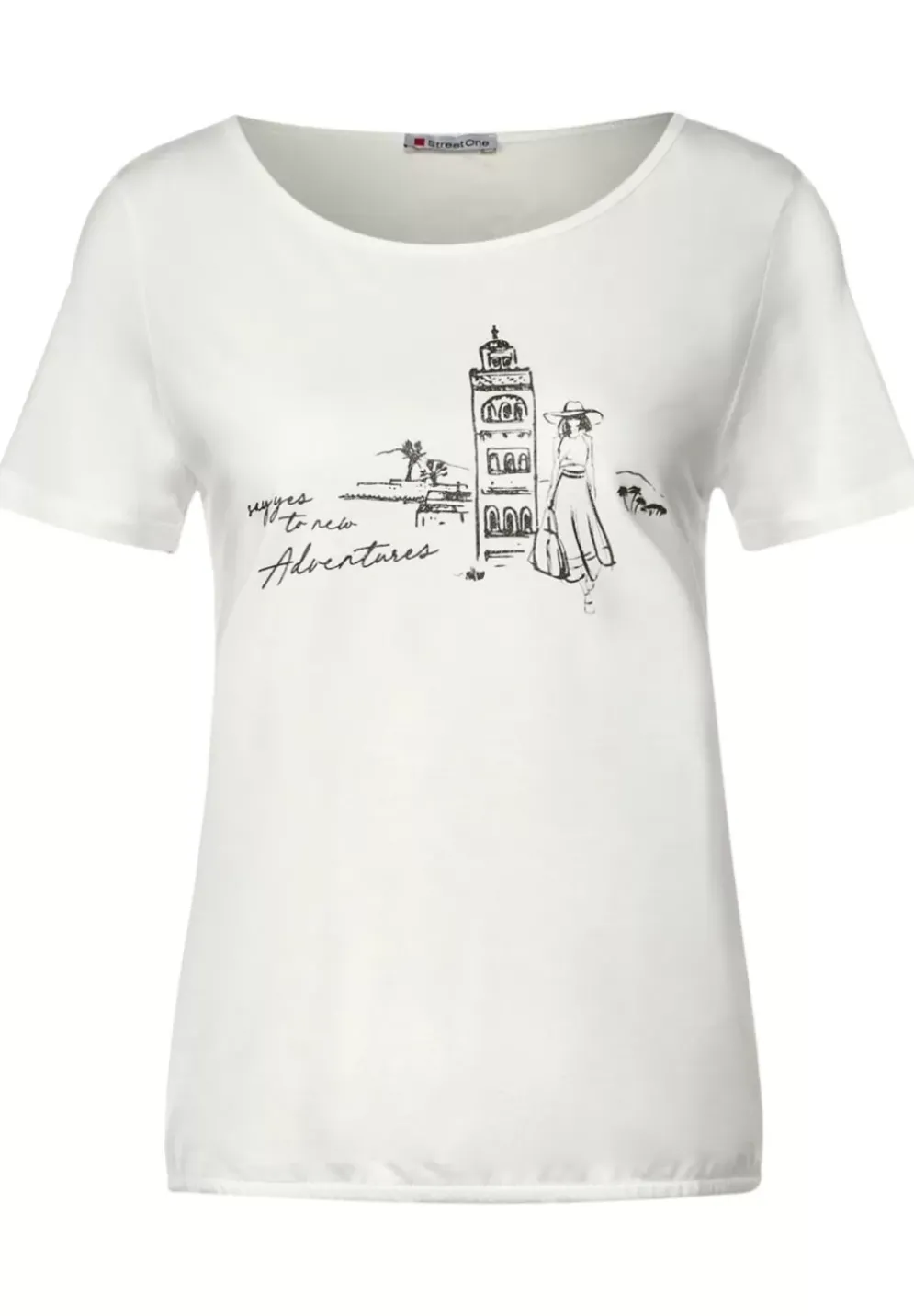 Partprint T-Shirt