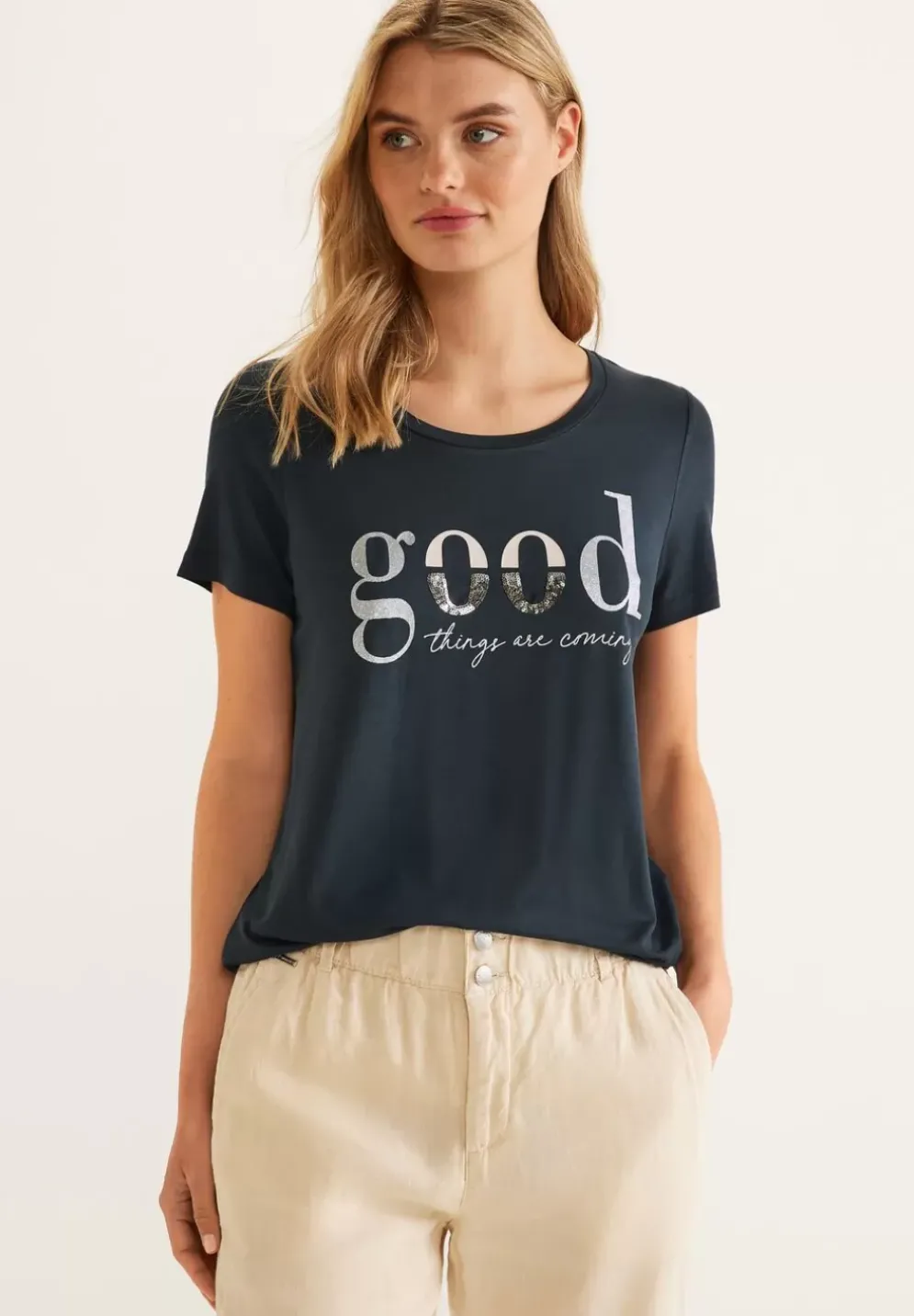 Partprint T-Shirt