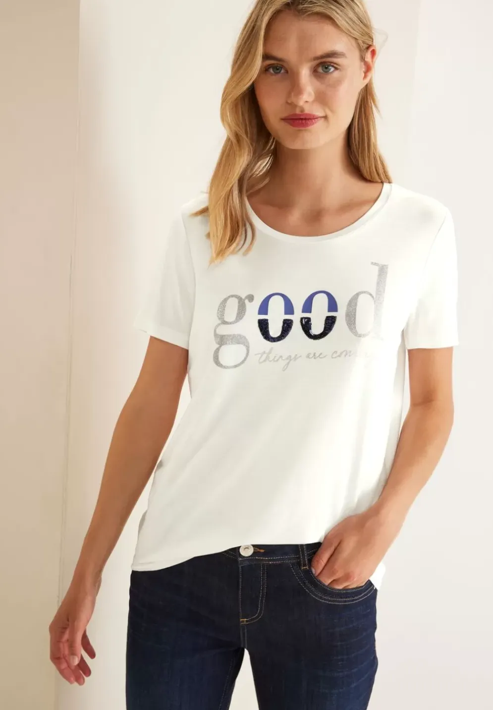 Partprint T-Shirt