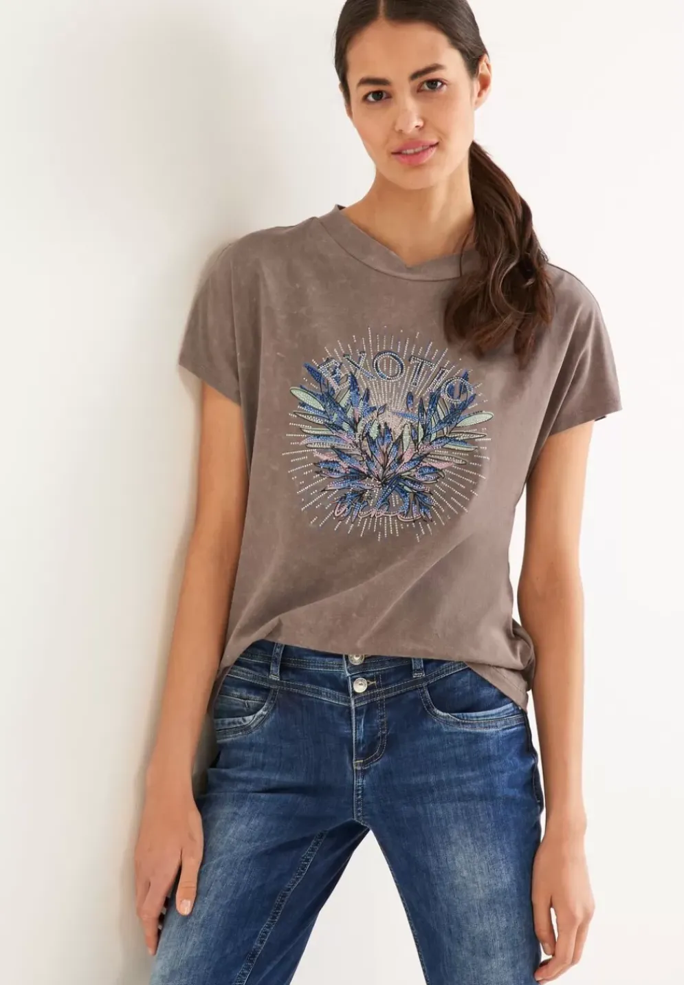 Partprint T-Shirt