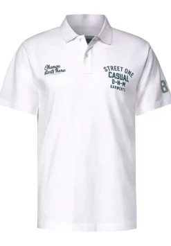 Piquee Printmix Poloshirt