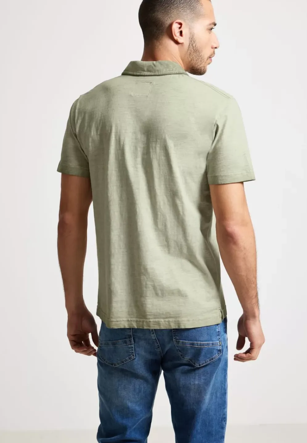 Poloshirt In Garment Dye