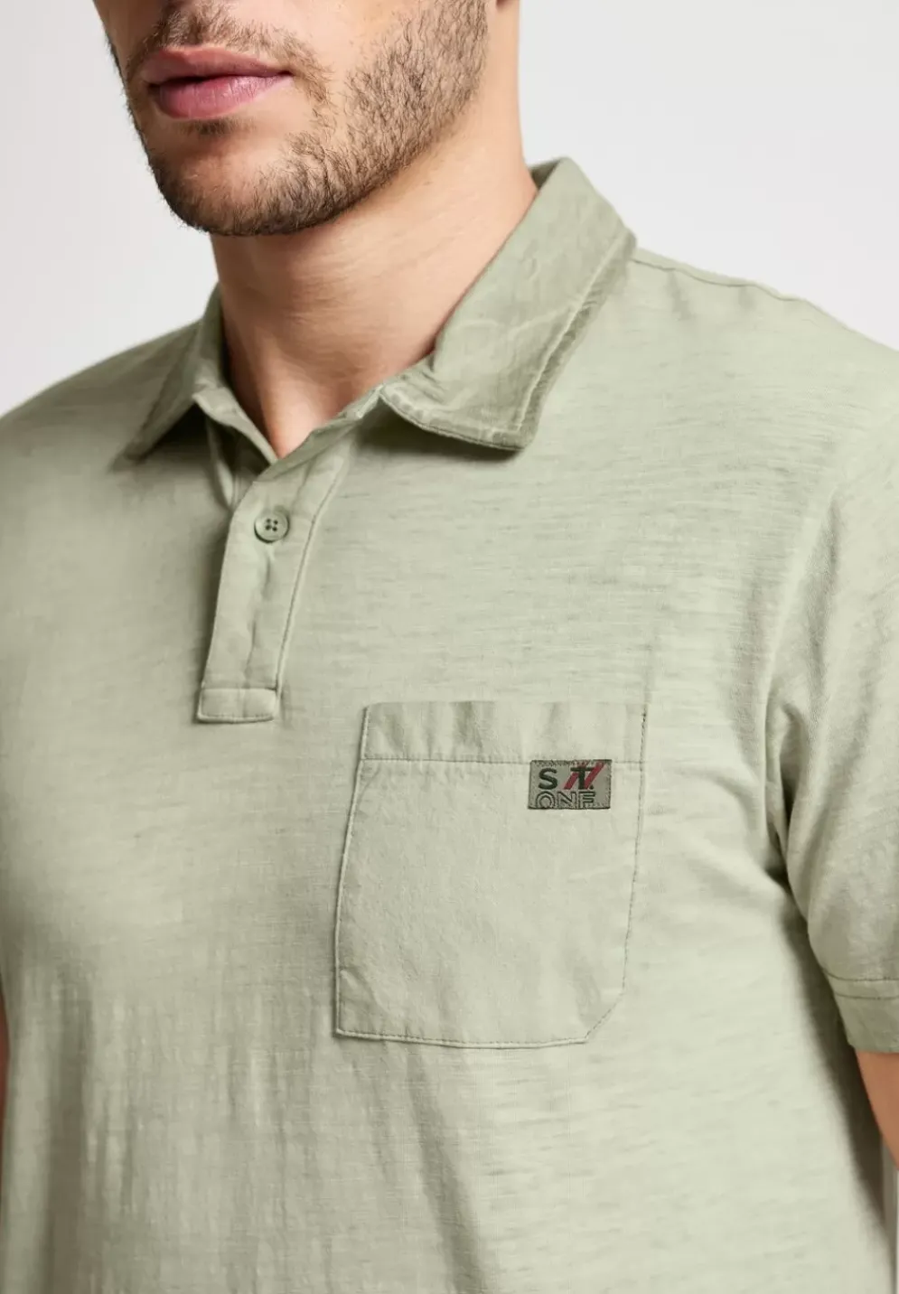 Poloshirt In Garment Dye
