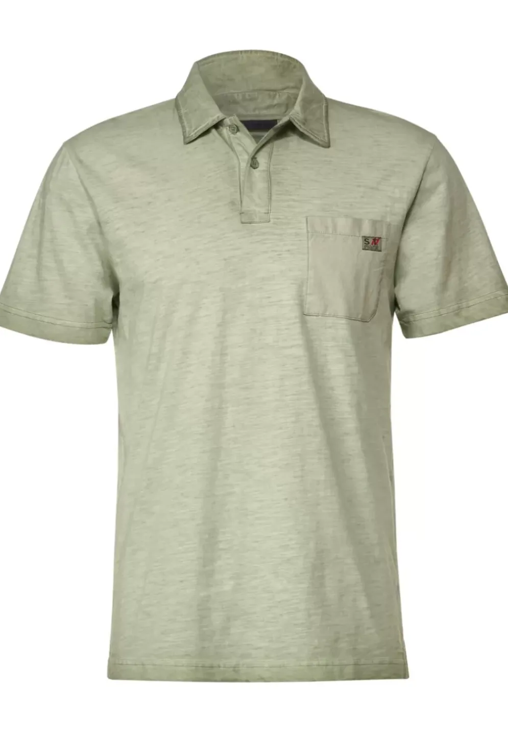Poloshirt In Garment Dye