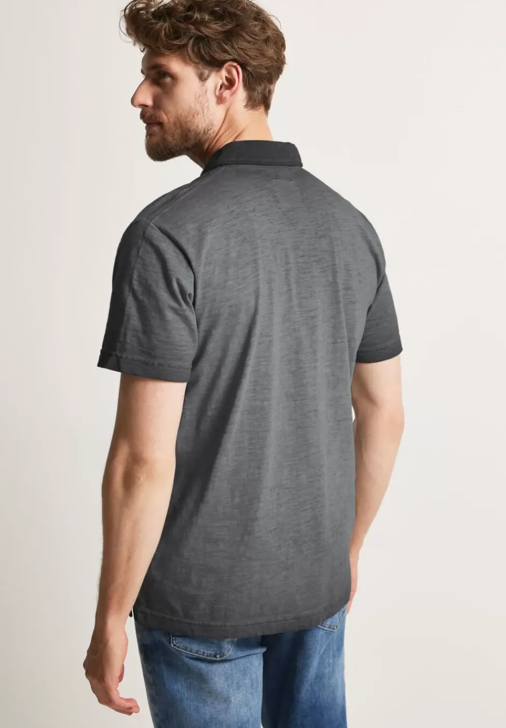 Poloshirt In Garment Dye